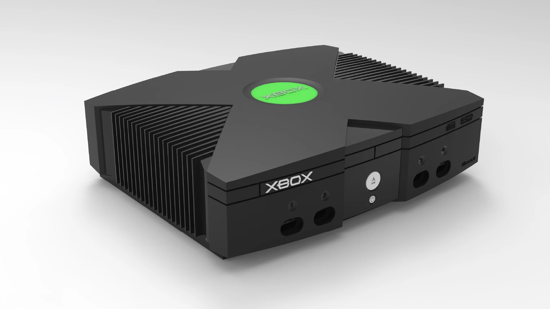 Rendu 3D d'une Xbox